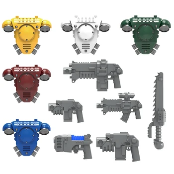 601-405 modellév Játék karakterek ABS műanyag Mini puzzle építőelemek Kockák Akciófigurák Gyermek oktatójátékok Juguetes
