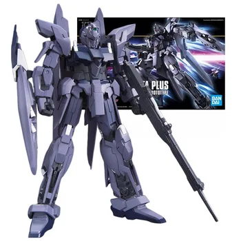 Bandai Eredeti Gundam Model Kit Anime figura HGUC 1/144 MSN-001A1 Delta Plus kollekció akciófigura modell játékok fiúknak