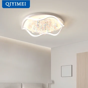 QIYIMEI kreatív színes csillárlámpa nappalihoz hálószoba konyha lakberendezés beltéri világítás LED fény 2023 új csillogás