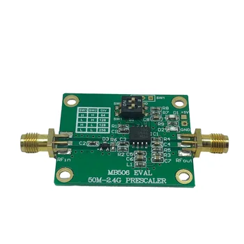 1PCS MB506 EVAL modul 50MHz-2,4 GHz-es mikrohullámú előskálázó 64 128 256 2,4 GHz-es előskálázó
