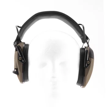 Kültéri sportok Elektronikus lövészet Fülvédő vadász fejhallgató Taktikai hallásvédő headset Zajszűrő headset