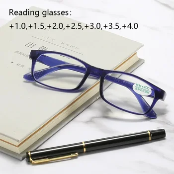 kék átlátszó keret mágneses kékfény-ellenes olvasószemüveg Presbyopic szemüveg szemüveg Szemüveg mágneses terápia Látásápolás
