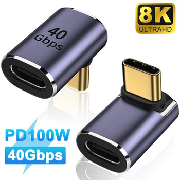 40Gbps USB C apa - USB C anya adapter Steam Deck játékkonzol-adapterhez Extender 100 W-os gyorstöltő játék kiegészítők