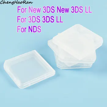 10/50 darabos fehér játékkártya doboz Nintendo 3DS/3DS LL/NEW 3DS/NEW 3DS LL/NDS Game Card Game Memory Stick műanyag tárolótok