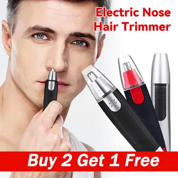 Trimmer elektromos orrszőrvágó Mini hordozható fülvágó férfiaknak és nőknek Orr haj borotva vízálló széf tiszta mosható
