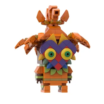 Zeldaings Skull Kid Majora maszkja Brick figurák Headzs MOC építőelemek készletek készletek Játékok gyerekeknek Ajándékok Játék kockák játék Akció figura
