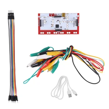 1Set for Makey Main Control Board vezérlő modul DIY készlet USB kábelcsipesszel Makey praktikus gyermekajándékokhoz