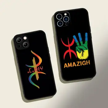 Amazigh Berber zászlós telefontok iPhone 13-hoz 12 Pro 11 14 Pro Max X XR Mini XS MAX 7 8 plus 6s plus 2020 se telefon Borítók