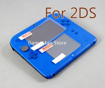 2DS műanyag átlátszó védőfóliához Képernyővédő fólia Nintendo 2DS-hez Felső alsó LCD képernyővédő fólia Guard