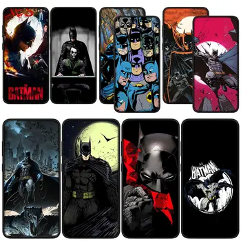 Denevérek Bruce Wayne B-Batmans DC Comics borítós telefontok Samsung Galaxy Note 20 Ultra 10 9 8 S10 Lite S9 + A6 A7 A8 Plus A9 készülékhez