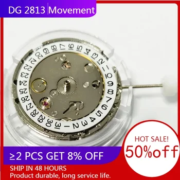 2813 Watch Movement 3 Hands Single Calendar Automatikus mechanikus mozgás 2813 Watch Movement /DG2813 Watch Repair alkatrészek