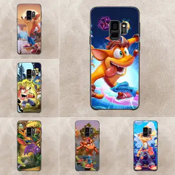 Crash Bandicoot játék telefontok Samsung Galaxy J200 J2 Prime J6 2018 J250 Plus J415 J5 Prime M31S M51 készülékhez