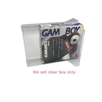 Átlátszó átlátszó átlátszó doboz Gameboy kamerához PAL USA verzió korlátozott doboz speciális Protector gyűjtemény tároló védődoboz