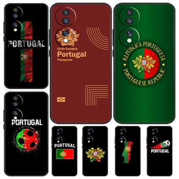 Portugália Flag For Honor 90 70 50 Lite Magic 5 Pro 8X 9X Phone Case For Honor X8a X9a X7a X6a X9 X7 X8 X9b