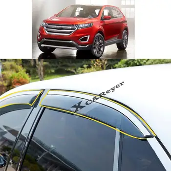 Ford EDGE 2009 2010 2011 2012 2013 2014 autó karosszéria matrica műanyag ablak üveg szélvédő napellenző Eső/napvédő szellőző alkatrészek