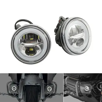 Motorkerékpár DOT LED vezetési ködlámpa Honda GL1800 2012-17 GoldWing F6B 2014-2016 Valkyrie 2014-2015 8A légzsák 2006-2010