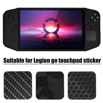 szénszálas kézi gombfólia Legion Go kézi gamer PC-hez Touchpad matrica kopásálló és karcálló