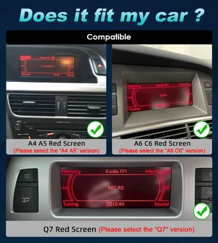 6+128G Audi Q7 2016-2019 Android 12.0 autós sztereó rádiós magnó Multimédia videolejátszó GPS navigáció Carplay rendszer