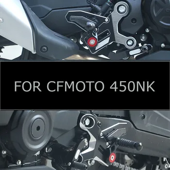 CFMOTO 450NK NK450 motorkerékpár lábtartóhoz alumíniumötvözet állítható hátsó lábtámasz lábtartók Lábtartók tartozékok