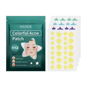 New Star Pimple Patch matricák káprázatos színes arc pattanások eltávolítása Bőrfolt matrica szépség Arcápolás smink eszköz Conc T3Z1