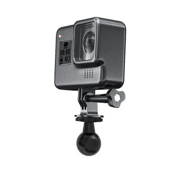 Univerzális állványra szerelhető adapter Gopro Hero 6 Hero 5 munkamenet kamerákhoz és Sjcam 1/4 csavarfejű kamera Akciókamerák tartója