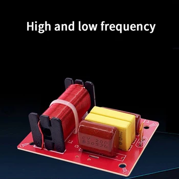 Auto Falante Automotivo WEAH-234 80W 2 utas hangszóró frekvenciaosztó Audio Treble Bass keresztváltó szűrő