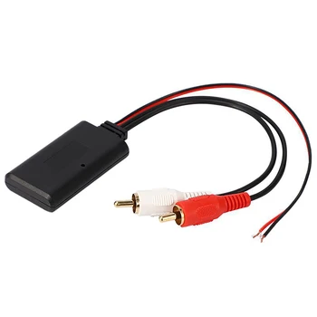  autó univerzális vezeték nélküli Bluetooth modul Zenei adapter Audio kábel sztereó 2RCA vezeték nélküli