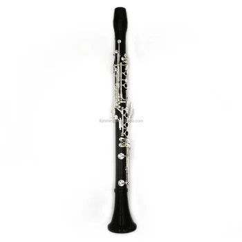 Új design divat hangszer Grenadilla fa test ezüstözött klarinét professzionális OEM