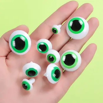 20db / 10pár 12mm ~ 30mm DIY biztonság Állatos játék BJD baba számára Szemgolyó baba készítés Kézművesség Béka szemek Műanyag szemek