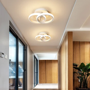 Modern folyosó lámpák folyosó mennyezeti lámpák Nordic LED lámpák Erkély csillár ruhatár Gyári közvetlen dekoráció Beltéri világítás