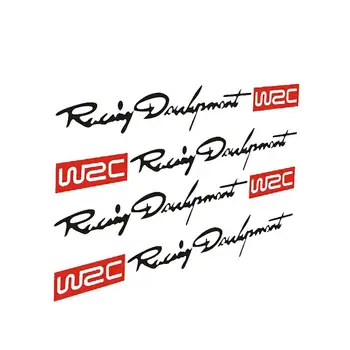 4Pcs autófogantyú matricák WRC Rally Racing Stripe Car matricák vinil a Renault Kadjar Koleos 2016-2018 számára