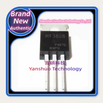 IRF3808PBF 75V 140 A, egycsatornás tápellátású MOSFET TO-220 csomagban