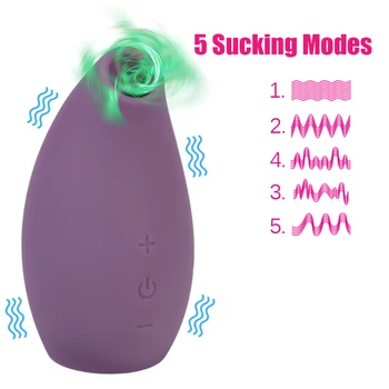 Felnőtt kellékek Szopás csikló szopás vibrátor női csikló Orális stimulátor mellbimbó hüvely Szex játékok nőknek Maszturbátor termék