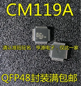 5db eredeti új CM119 CM119A QFP48 Audio Controller Chip IC / USB hangkártya chip
