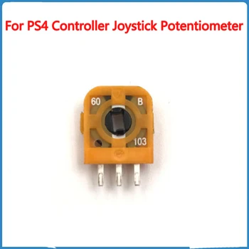 10Pcs eredeti PS4-hez Sárga joystick potenciométer 3D analóg gomb joystick oldal Playstation 4 kontrollerhez Xbox One javítás