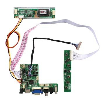 VSDISPLAY HD-MI USB VGA AV LCD vezérlőkártya kompatibilis a 15inch 1024x768 NL10276BC30-33D LCD képernyővel
