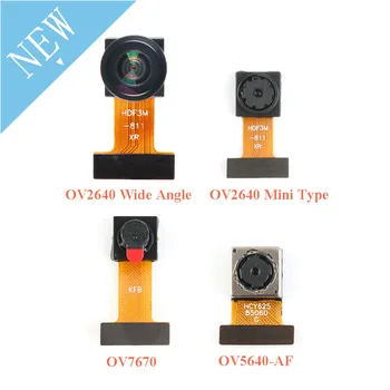 OV2640 OV7670 OV5640-AF Mini kamera modul CMOS képérzékelő modul 2 millió pixeles széles látószögű kamera monitor azonosítása