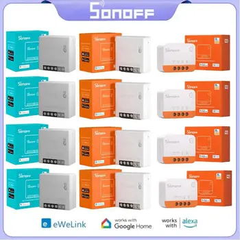 SONOFF MINI R2 / ZBMINI / ZBMINI-L2 hangvezérlés MINI kapcsoló Zigbee / WiFi Smart kapcsoló vezérlés Alexa eWelinken keresztül Google Home
