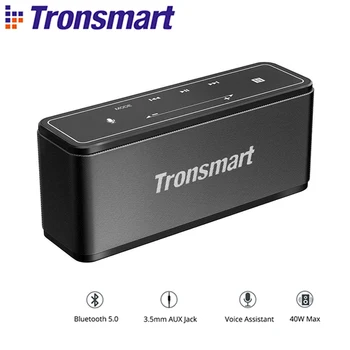 Tronsmart Mega Bluetooth hangszóró 40 W-os hordozható hangszóró érintésvezérléssel Soundbar támogatás Hangsegéd,NFC,MicroSD